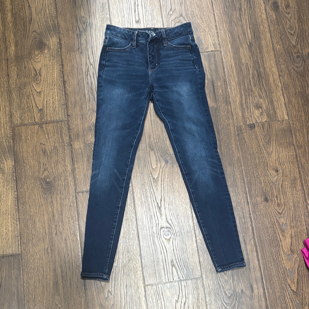 American Eagle Outfitters Dark Blue Skinny Jeans